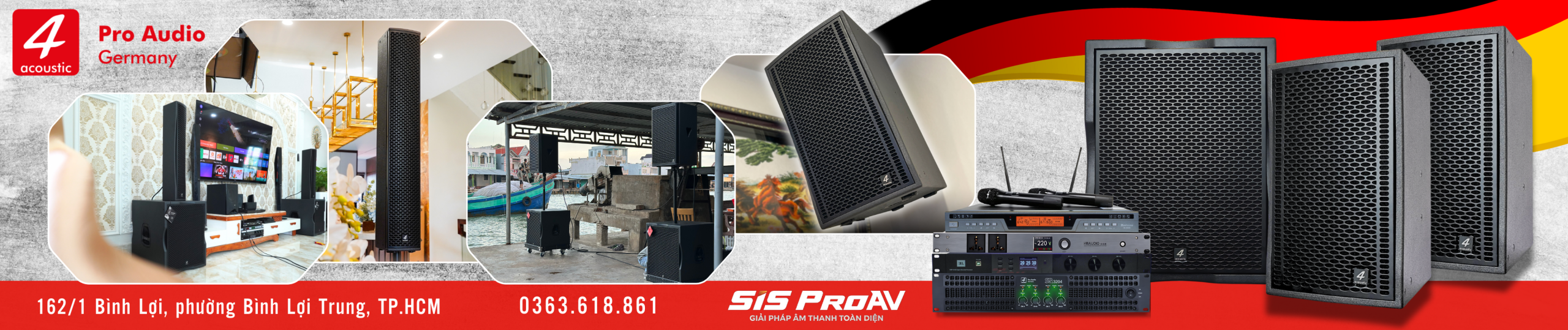 LOA 4ACOUSTIC GIẢI TRÍ GIA ĐÌNH