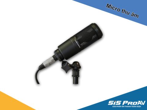 Micro thu âm là gì? Các tiêu chí chọn mua micro thu âm