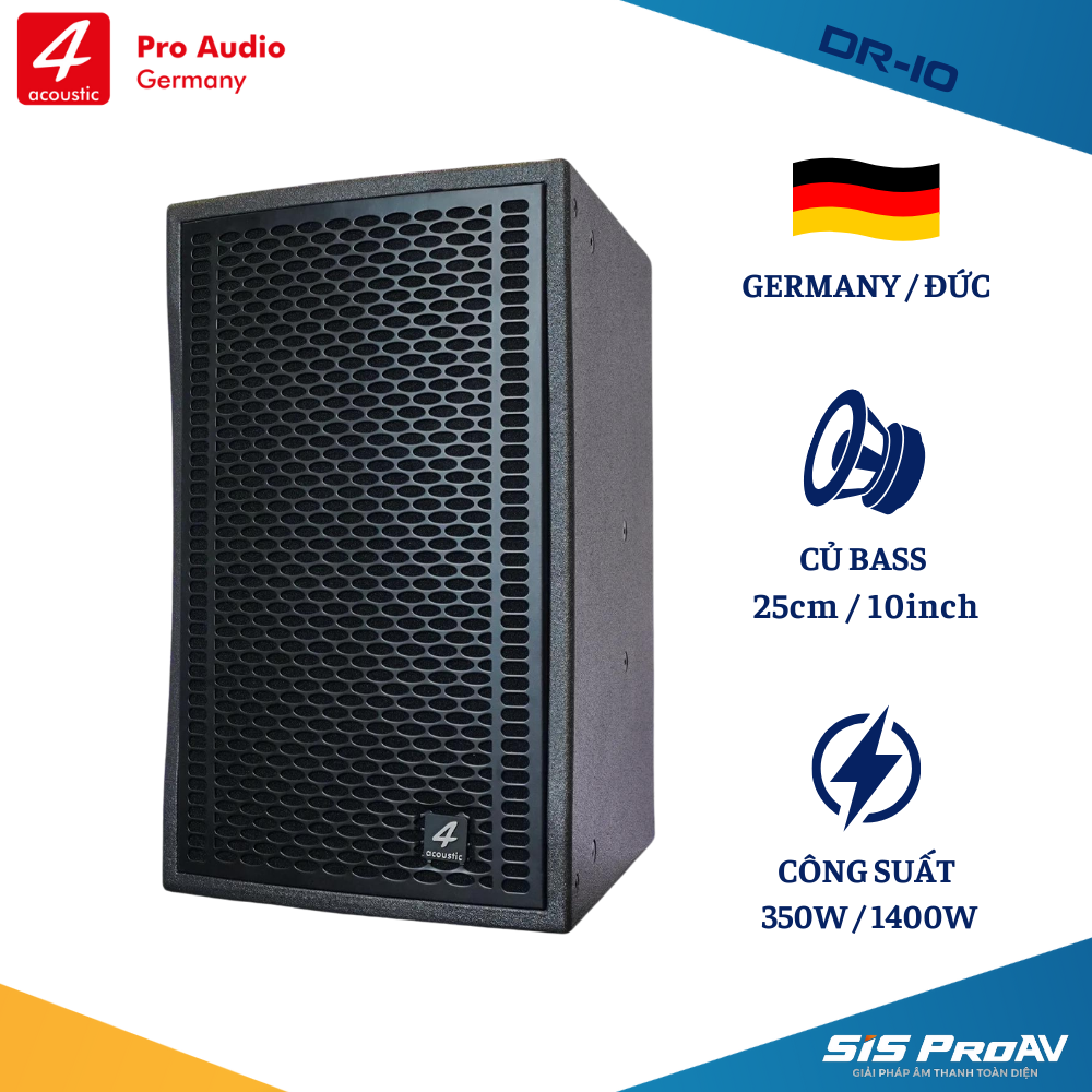 Loa Fullrange 4Acoustic DR10