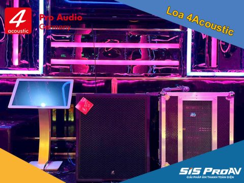 Hoàn thiện lắp đặt hệ thống âm thanh 4Acoustic cho chủ đầu tư tại Bình Thuận