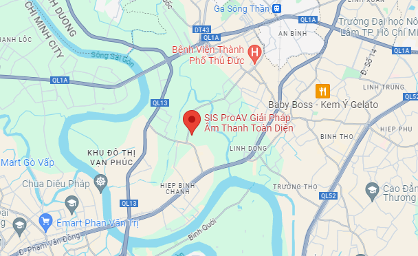 Bản đồ SIS ProAV