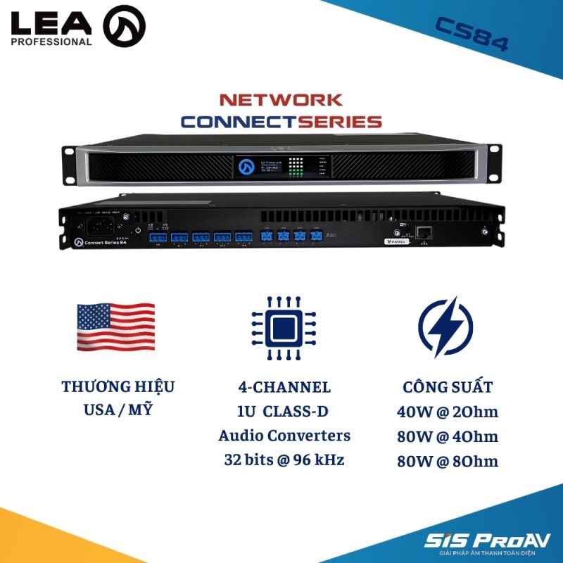Amplifier LEA Professional CS84