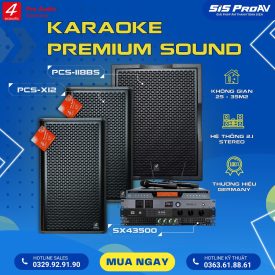 Dàn Karaoke 4Acoustic X12 – 118BS