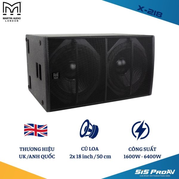 Loa Subwoofer Martin Audio Blackline-X218