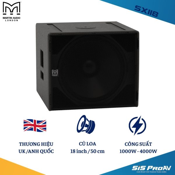 Loa Subwoofer Martin Audio SX118