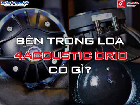 NỘI THẤT LOA KARAOKE 4ACOUSTIC DR10