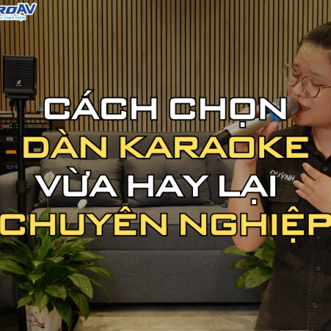 TOP DÀN KARAOKE GIA ĐÌNH HAY CHUYÊN NGHIỆP TẠI SIS PROAV