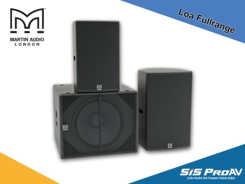 Đánh giá chi tiết loa Fullrange Martin Audio – Hiệu suất và thiết kế tinh tế