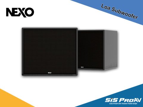 Có nên đầu tư loa subwoofer NEXO cho dàn âm thanh sân khấu không?