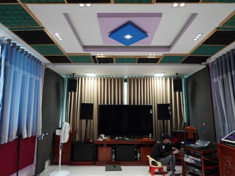 Lắp dàn karaoke NEXO Audio cho phòng giải trí gia đình tại Quận 5