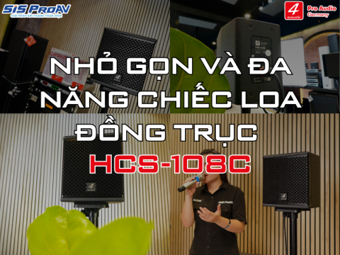 LOA 4ACOUSTIC HCS-108C CHÍNH HÃNG TẠI SIS PROAV