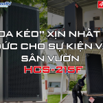 LOA 4ACOUSTIC HCS-215F CHÍNH HÃNG TẠI SIS PROAV