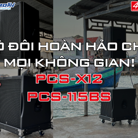 LOA 4ACOUSTIC X12&115BS CHÍNH HÃNG TẠI SIS PROAV