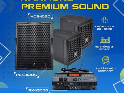 Bộ dàn karaoke 4Acoustic HCS 105C