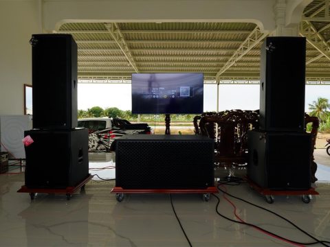 Lắp dàn karaoke ngoài trời công suất lớn 4Acoustic tại Đồng Tháp