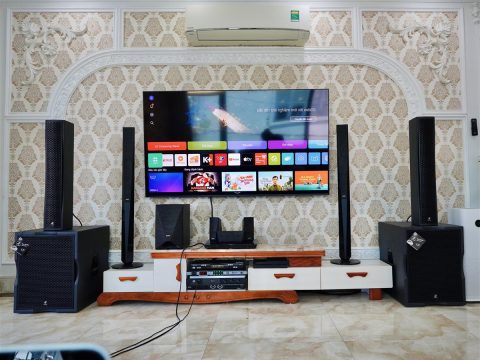 Lặp đặt dàn karaoke gia đình 4acoustic 21live641 Column tại Tp. Biên Hoà