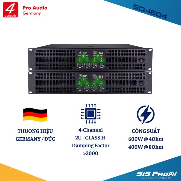 Amplifier 4Acoustic SQ1604