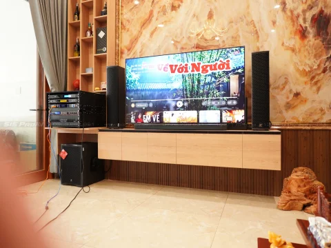 Lắp đặt dàn karaoke cao cấp 4ACOUSTIC tại Biên Hòa - Đồng Nai