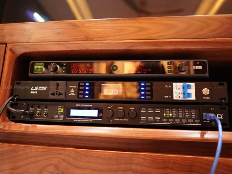 Lắp đặt dàn karaoke cao cấp 4ACOUSTIC PCS605-115BS tại Vinhome - Quận 9