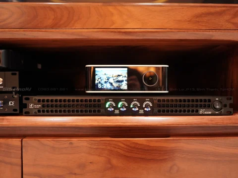 Lắp đặt dàn karaoke cao cấp 4ACOUSTIC PCS605-115BS tại Vinhome - Quận 9
