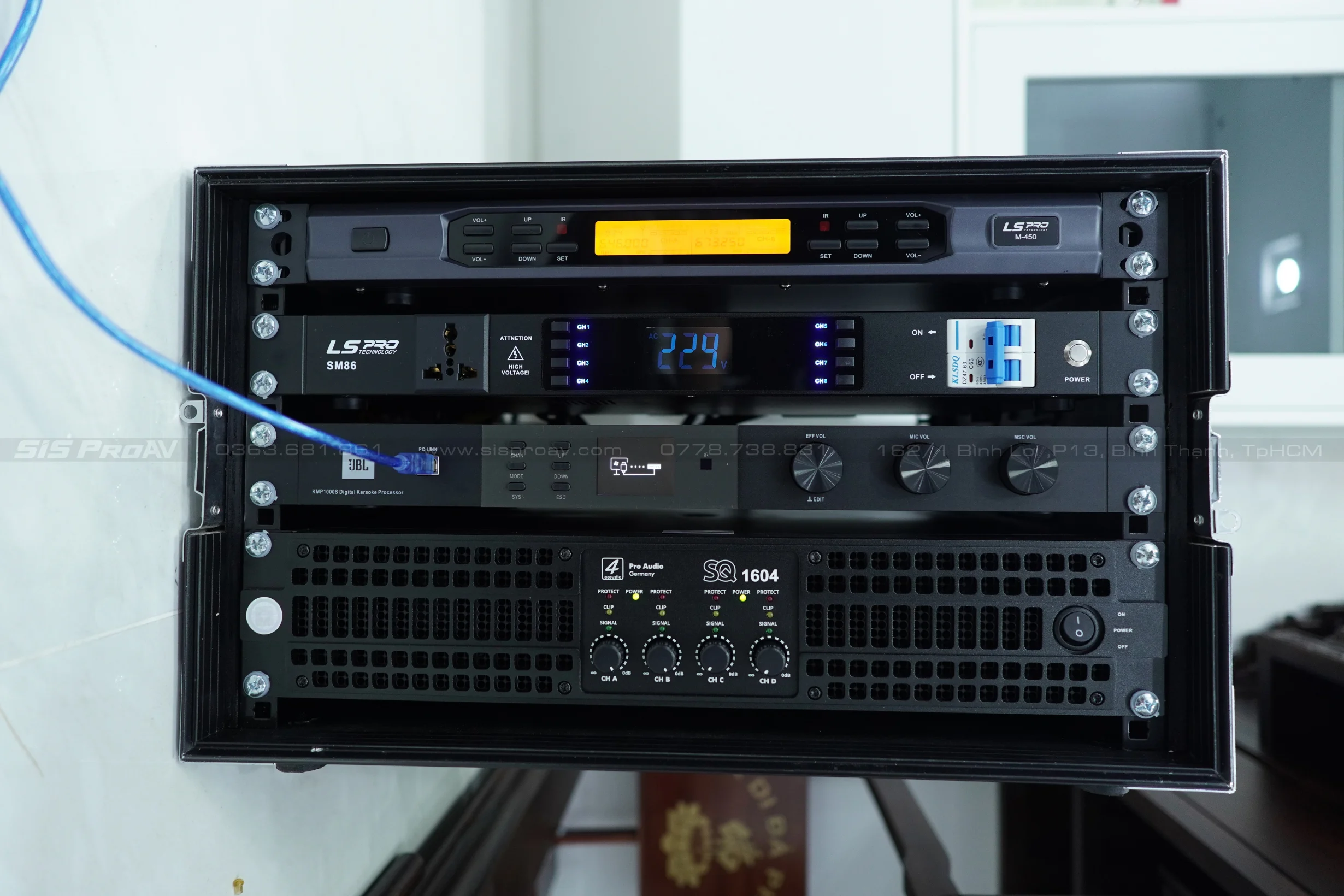 Bộ dàn karaoke 4Acoustic DR10 – Sub PCS 115BS