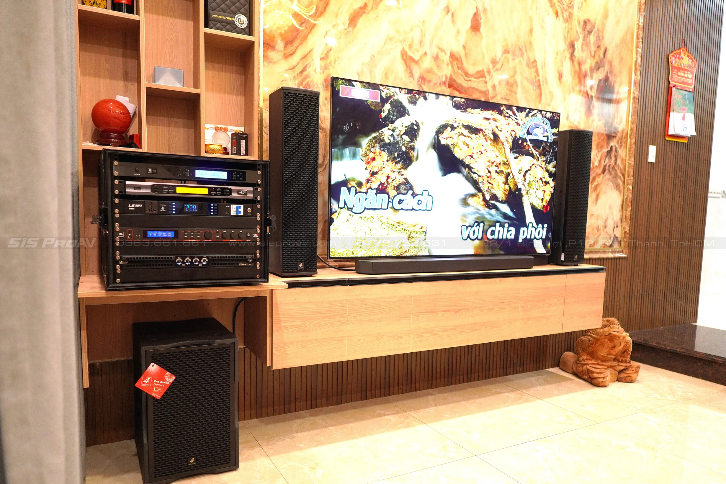 Bộ dàn karaoke 4Acoustic PCS 405 – Sub PCS 112BS