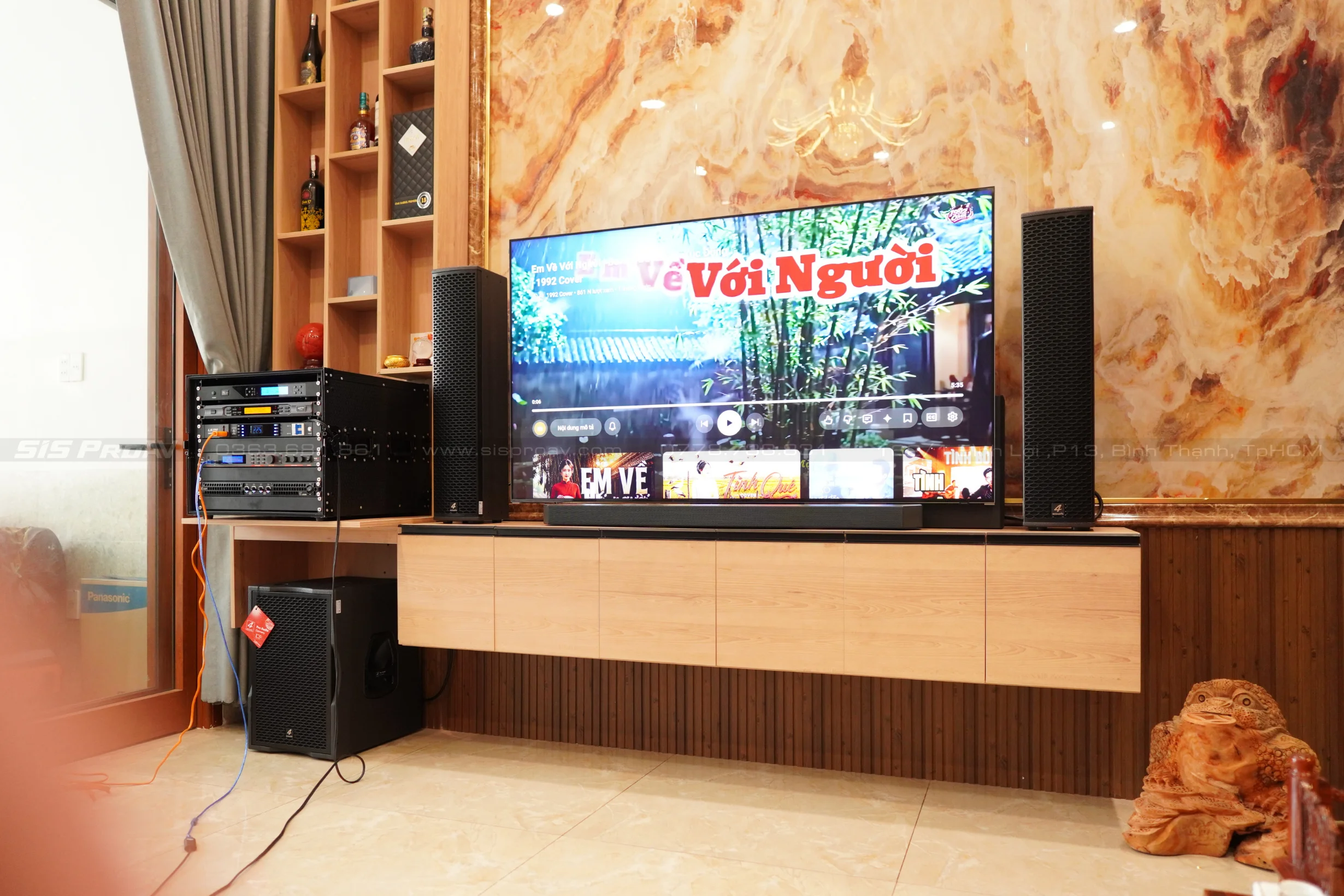 Bộ dàn karaoke 4Acoustic PCS 405 – Sub PCS 112BS